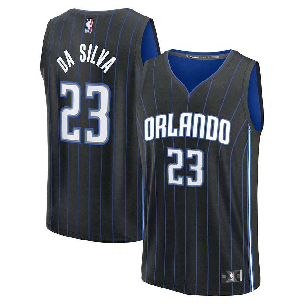 Tristan da Silva Orlando Magic Youth 2024 NBA Draft Fast Break Player Jersey Icon Edition Black - Fanatics