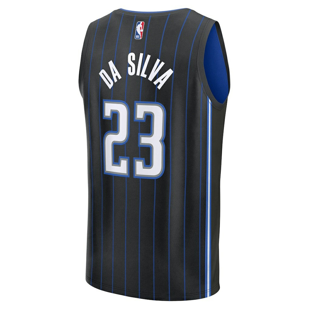 Tristan da Silva Orlando Magic Youth 2024 NBA Draft Fast Break Player Jersey Icon Edition Black - Fanatics