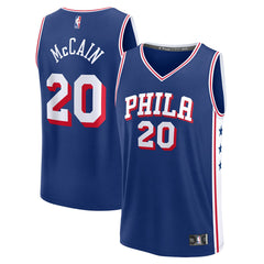 Jared McCain Philadelphia 76ers 2024 NBA Draft Fast Break Player Jersey Icon Edition Royal - Fanatics