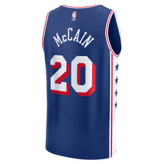 Jared McCain Philadelphia 76ers 2024 NBA Draft Fast Break Player Jersey Icon Edition Royal - Fanatics