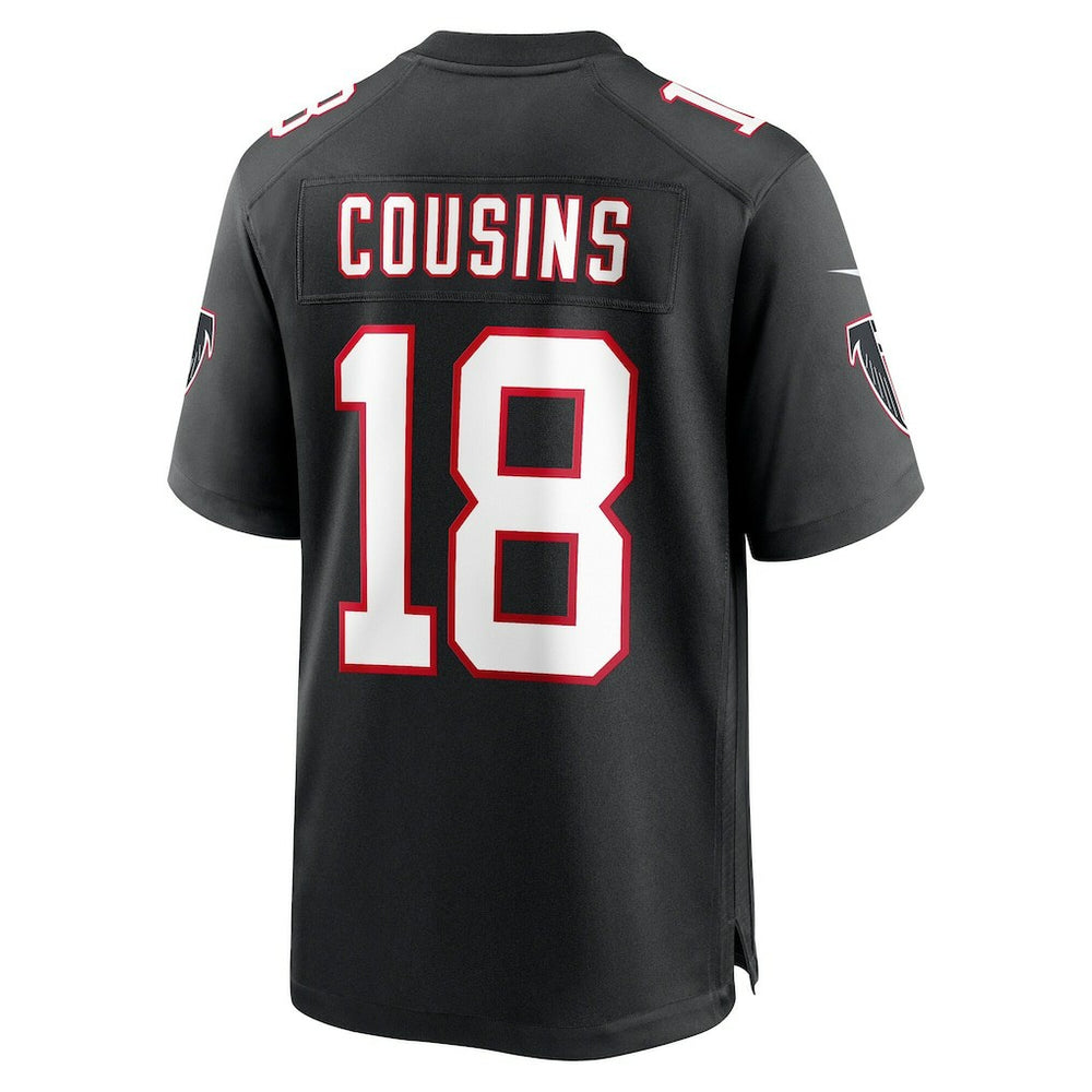 Kirk Cousins Atlanta Falcons Youth Game Jersey - Black Jerseys