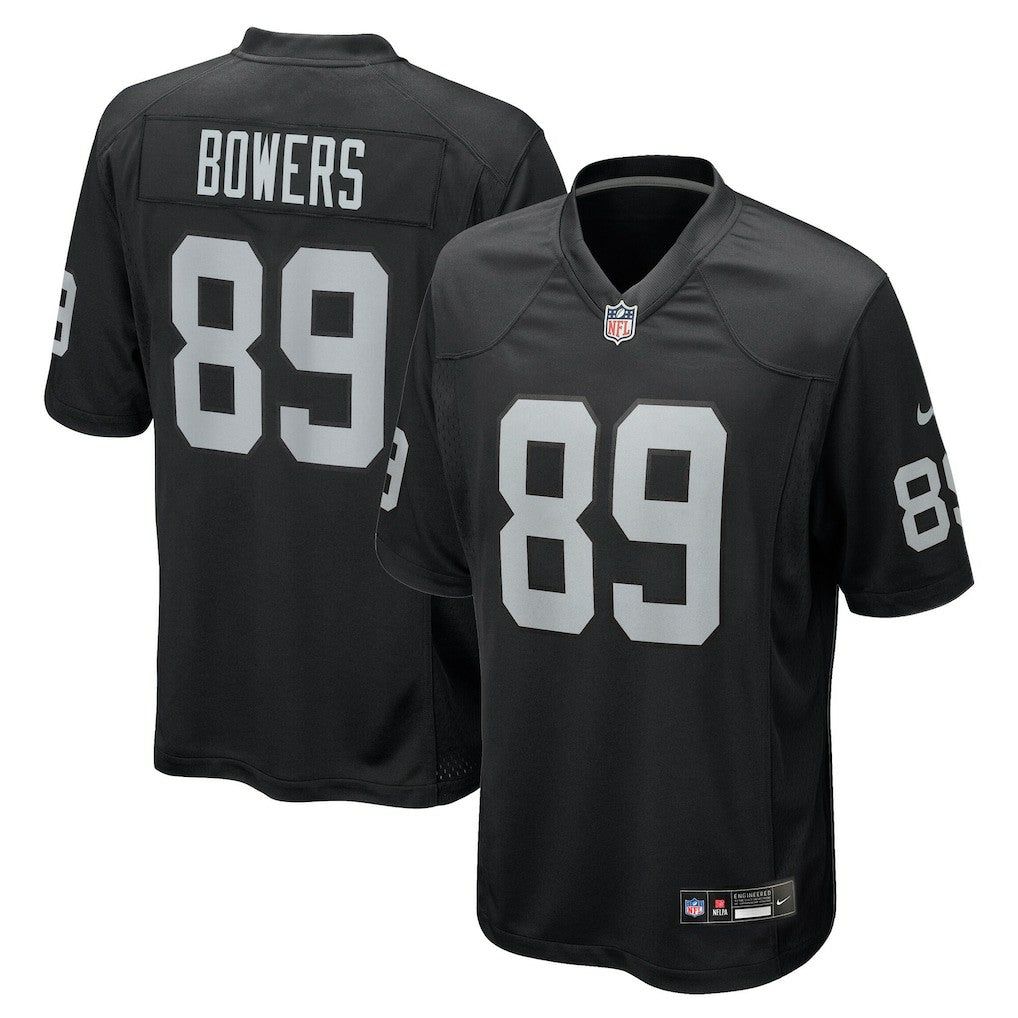 Brock Bowers Las Vegas Raiders Youth Game Jersey - Black Jerseys