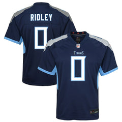 Calvin Ridley Tennessee Titans Youth Game Jersey - Navy Jerseys
