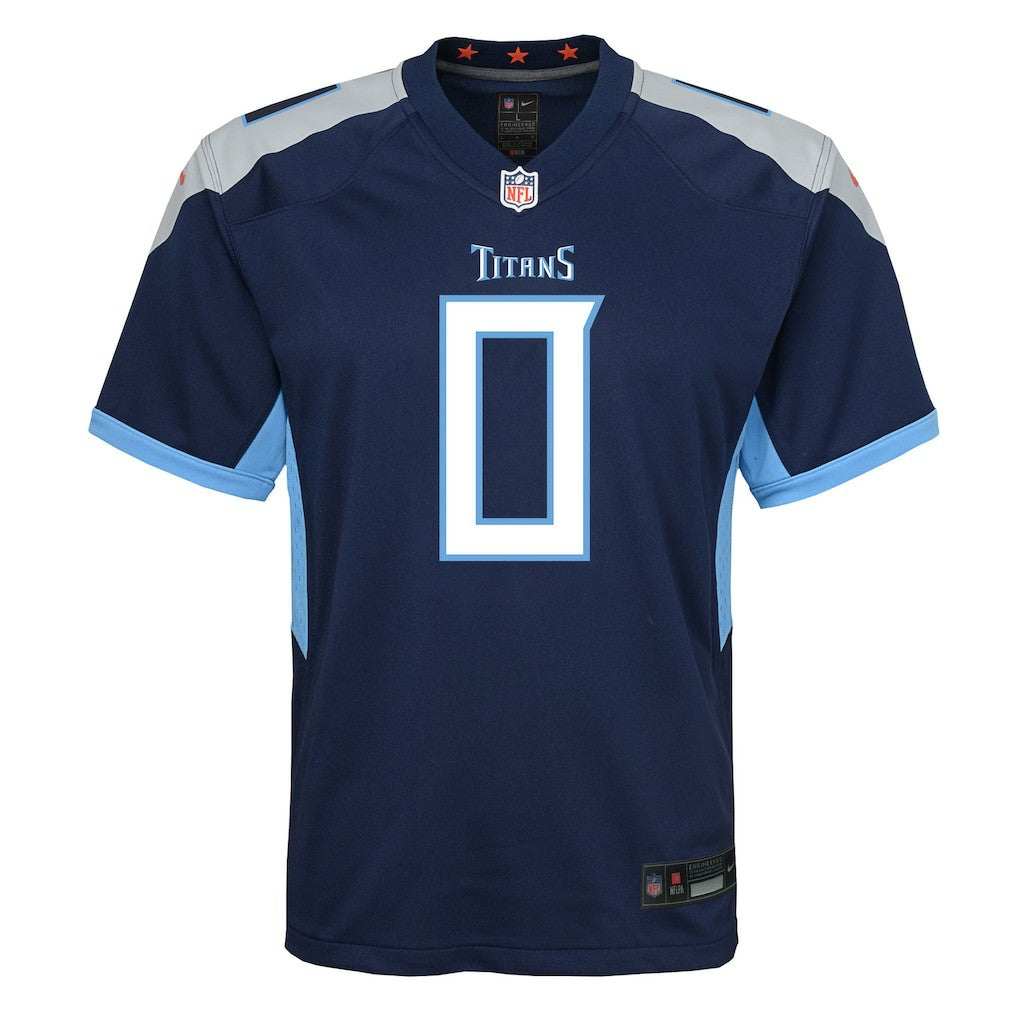 Calvin Ridley Tennessee Titans Youth Game Jersey - Navy Jerseys