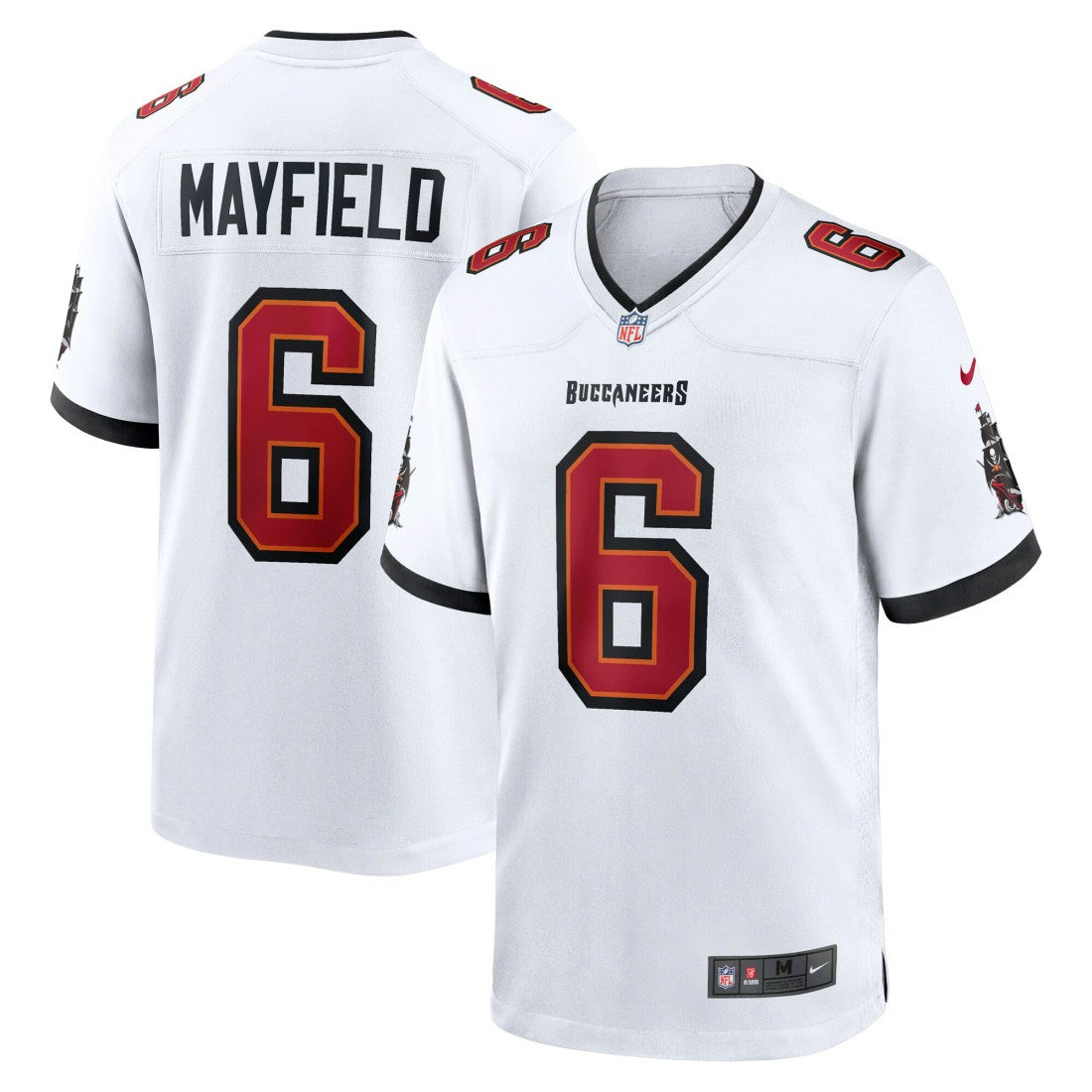 Baker Mayfield Tampa Bay Buccaneers Youth Game Jersey - White Jerseys