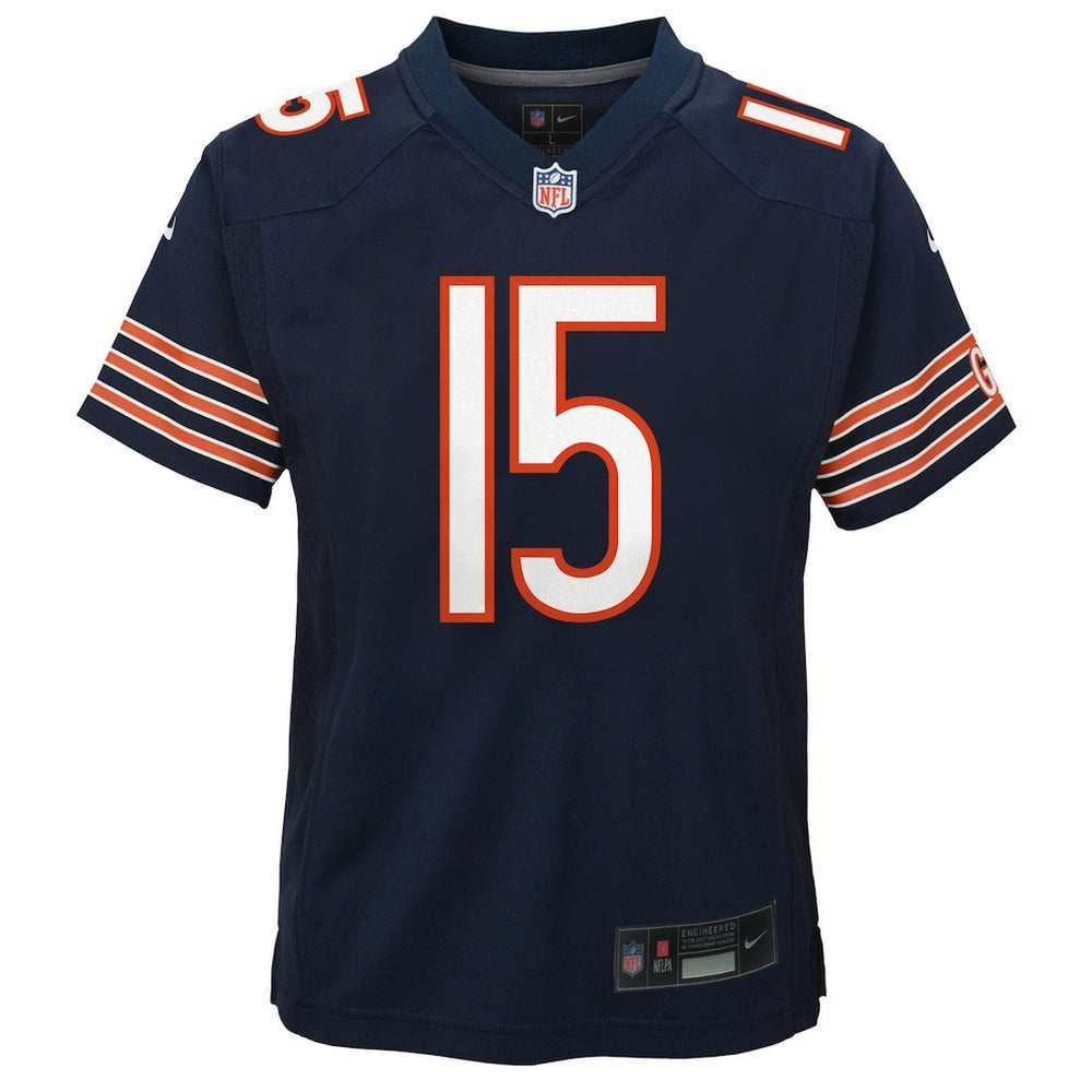 Rome Odunze Chicago Bears Youth Game Jersey - Navy Jerseys
