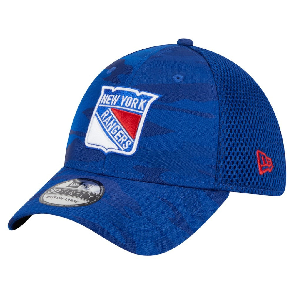 New York Rangers New Era Active Subtle Camo 39THIRTY Flex Hat - Blue | US 201912174