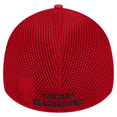 Chicago Blackhawks New Era Active Subtle Camo 39THIRTY Flex Hat - Red | US 201912179