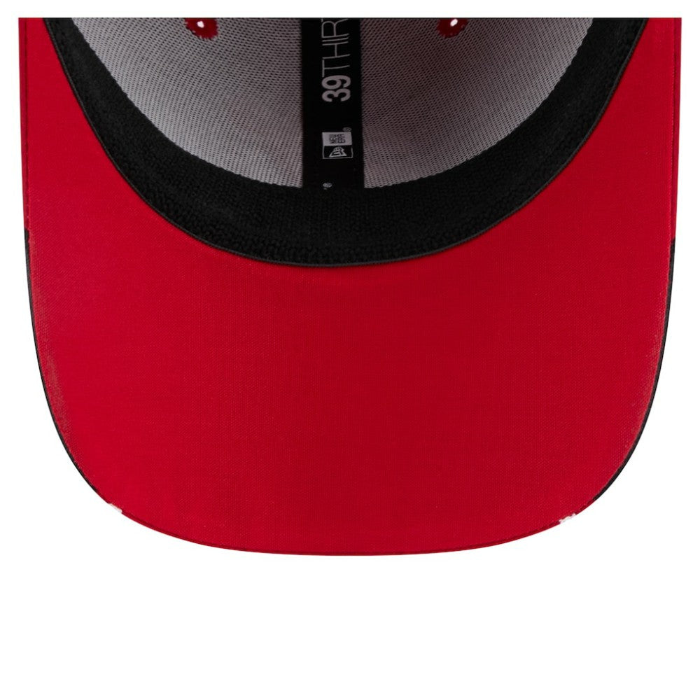 New Jersey Devils New Era Linear Featherweight 39THIRTY Flex Hat - Red | US 201912197