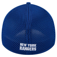 New York Rangers New Era Linear Featherweight 39THIRTY Flex Hat - Blue | US 201912208
