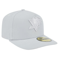 Pittsburgh Penguins New Era Color Pack A-Frame 59FIFTY Fitted Hat - Gray | US 201912242