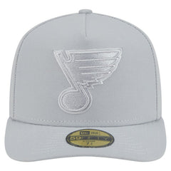 St. Louis Blues New Era Color Pack A-Frame 59FIFTY Fitted Hat - Gray | US 201912245