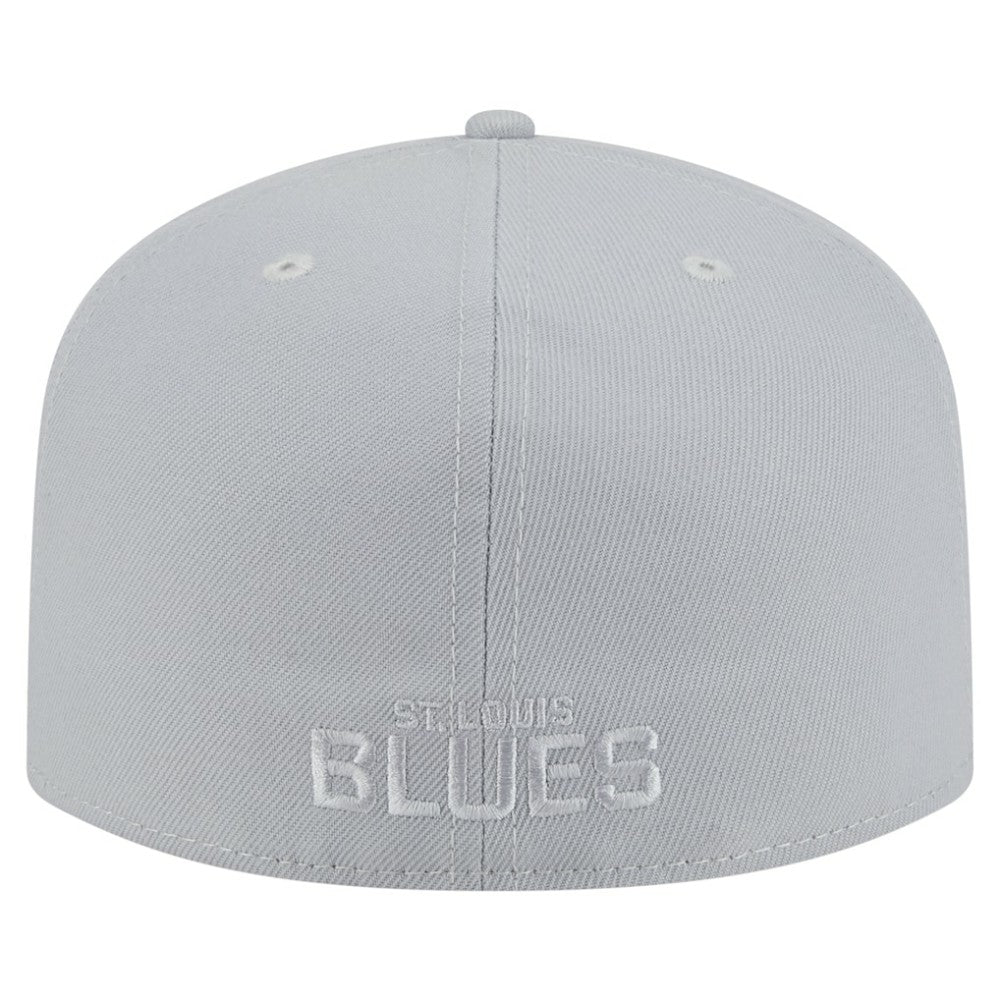 St. Louis Blues New Era Color Pack A-Frame 59FIFTY Fitted Hat - Gray | US 201912245