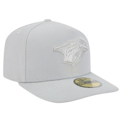 Nashville Predators New Era Color Pack A-Frame 59FIFTY Fitted Hat - Gray | US 201912246