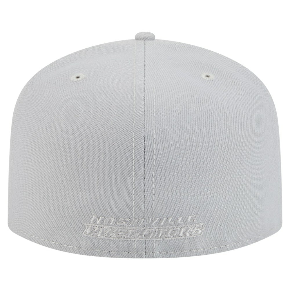 Nashville Predators New Era Color Pack A-Frame 59FIFTY Fitted Hat - Gray | US 201912246