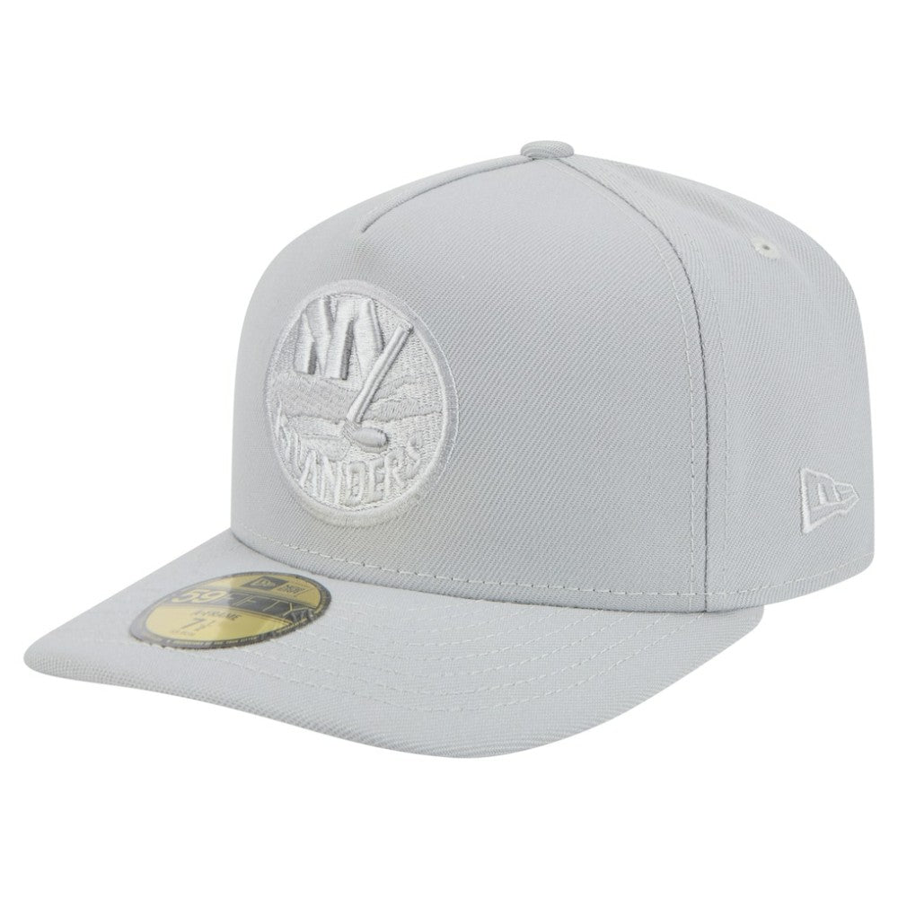 New York Islanders New Era Color Pack A-Frame 59FIFTY Fitted Hat - Gray | US 201912250