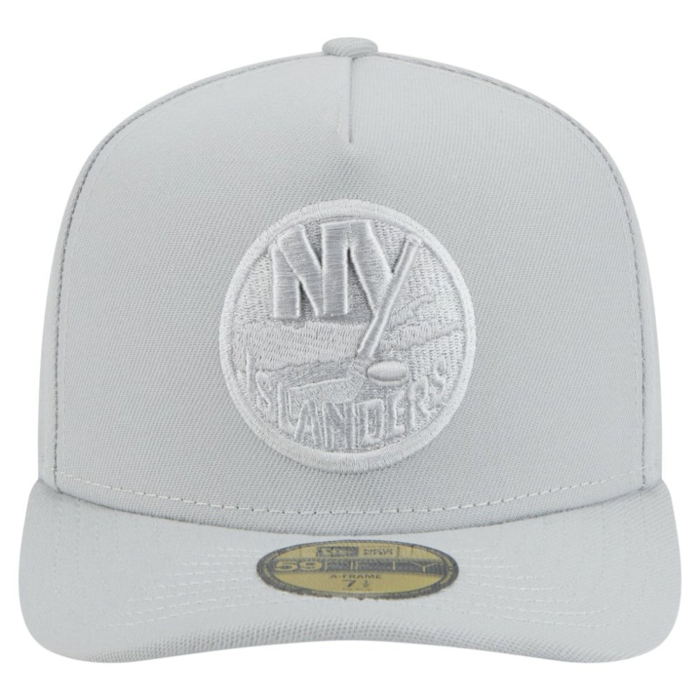 New York Islanders New Era Color Pack A-Frame 59FIFTY Fitted Hat - Gray | US 201912250
