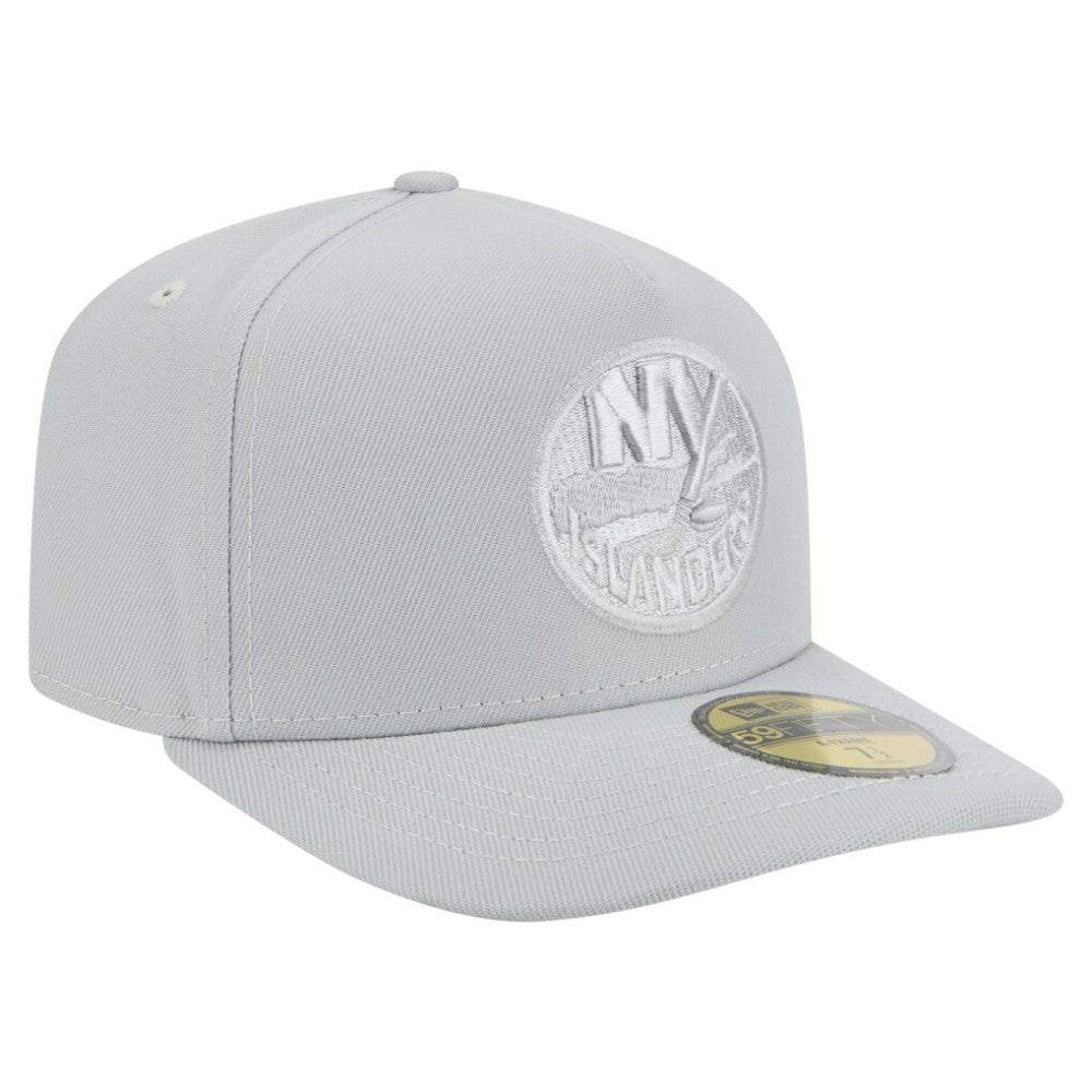 New York Islanders New Era Color Pack A-Frame 59FIFTY Fitted Hat - Gray | US 201912250