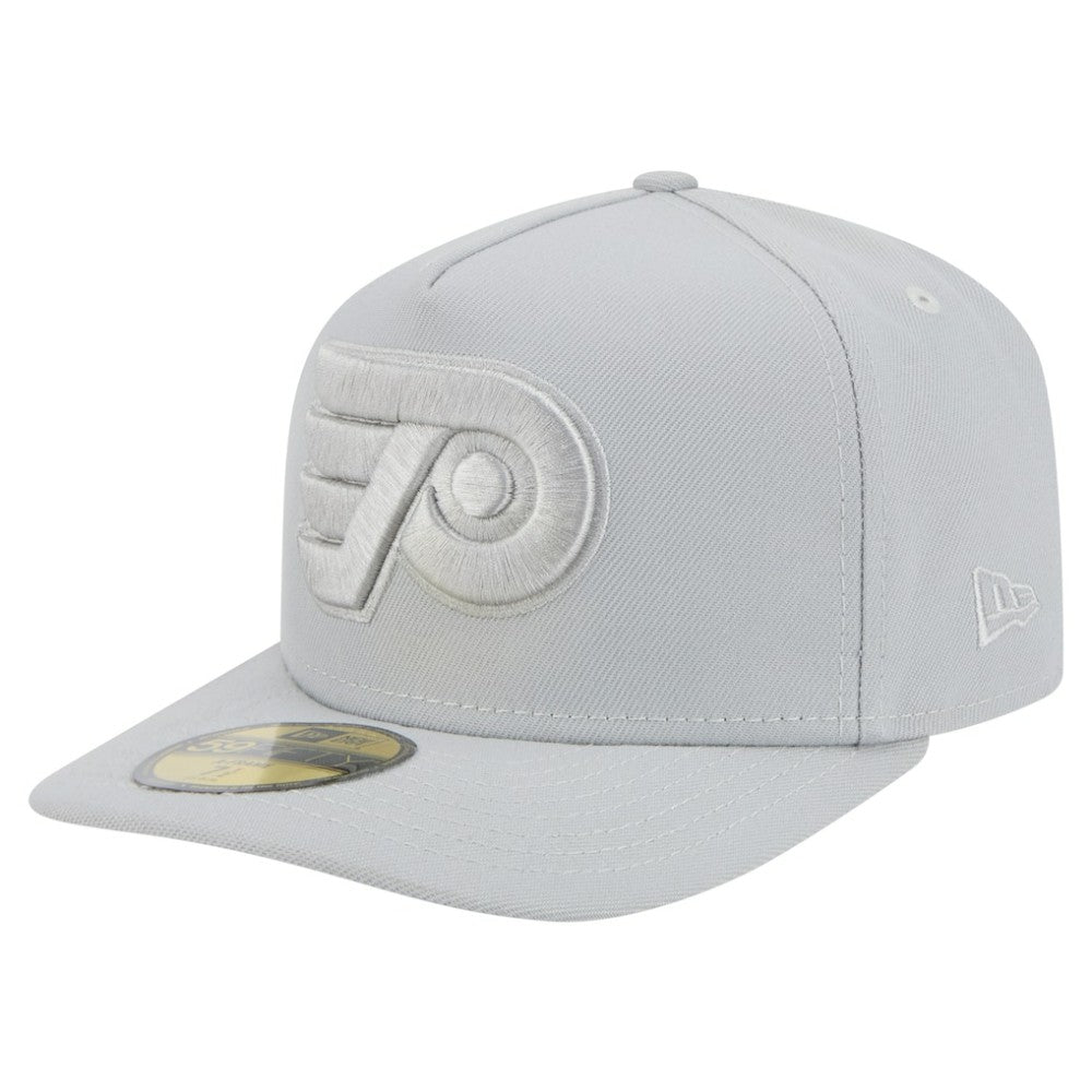 Philadelphia Flyers New Era Color Pack A-Frame 59FIFTY Fitted Hat - Gray | US 201912256