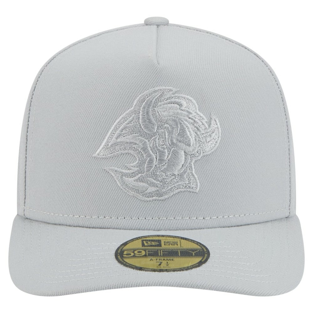 Buffalo Sabres New Era Color Pack A-Frame 59FIFTY Fitted Hat - Gray | US 201912258