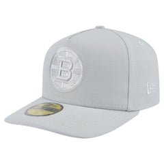 Boston Bruins New Era Color Pack A-Frame 59FIFTY Fitted Hat - Gray | US 201912260