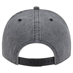 Minnesota Wild New Era Throwback Washed A-Frame Pre-Curved 9FIFTY Snapback Hat - Charcoal | US 201912300