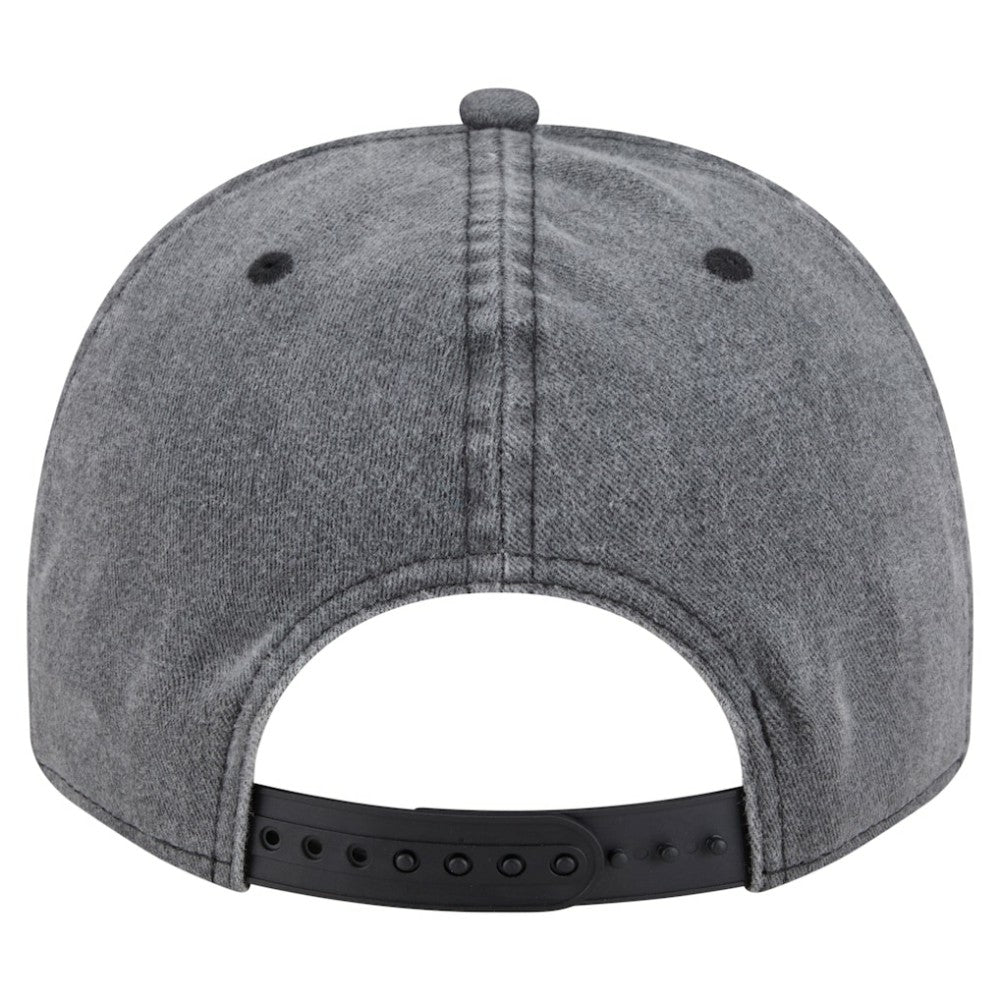 Seattle Kraken New Era Throwback Washed A-Frame Pre-Curved 9FIFTY Snapback Hat - Charcoal | US 201912307
