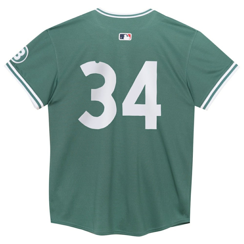 David Ortiz Boston Red Sox Nike Preschool 2025 City Connect Limited Retired Player Jersey - Green Jerseys