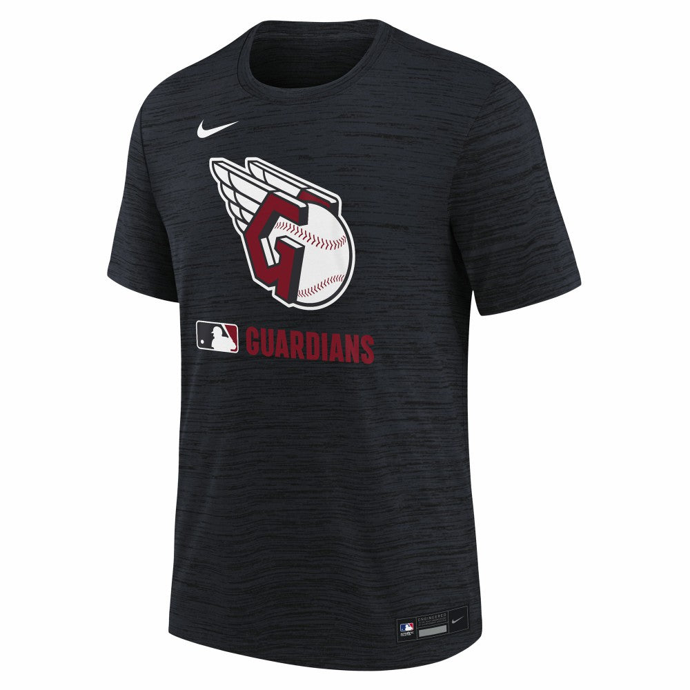 Cleveland Guardians Nike Youth Authentic Collection Velocity Performance T-Shirt - Navy T-shirts