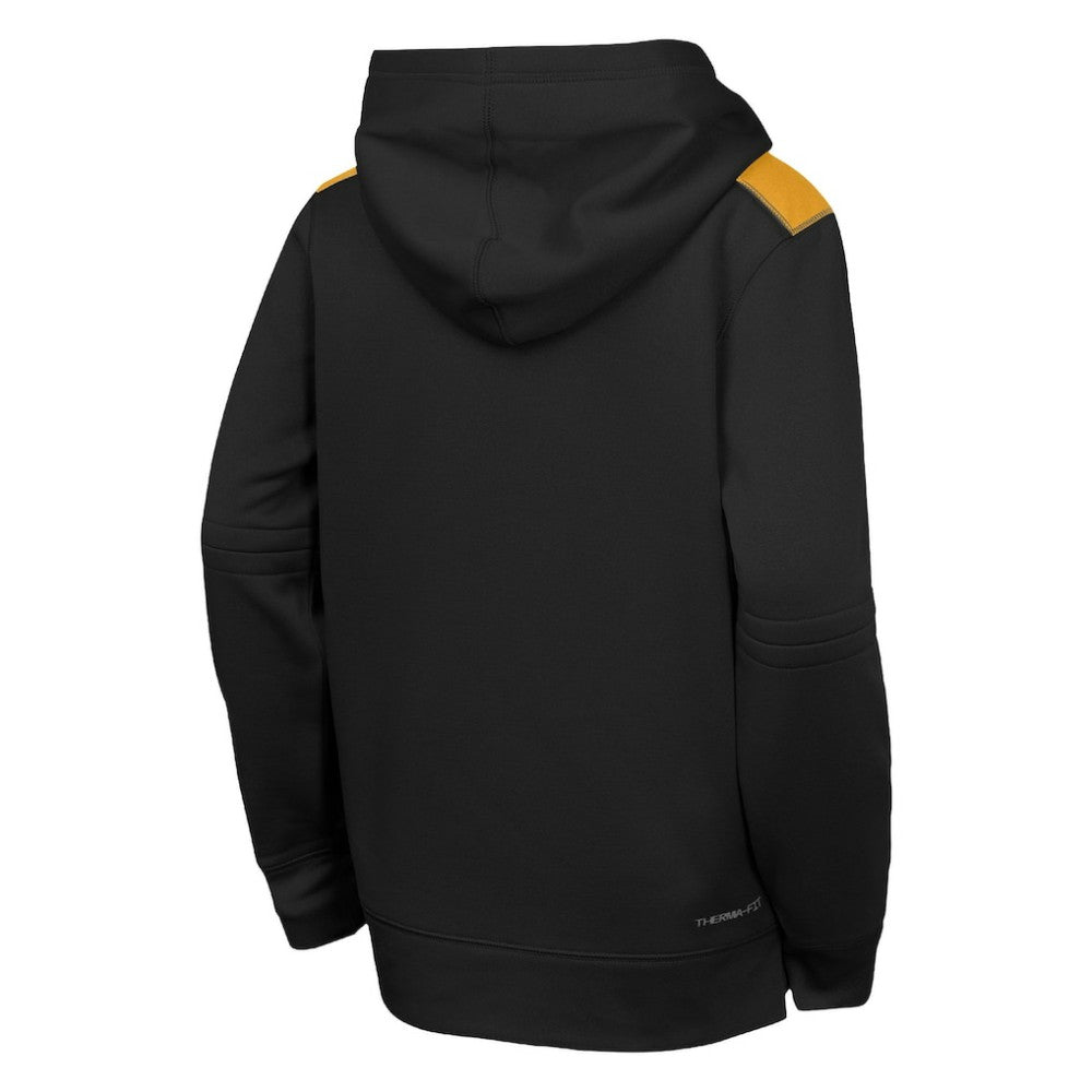 Pittsburgh Pirates Nike Youth City Connect Authentic Collection Performance Pullover Hoodie - Black Hoodies