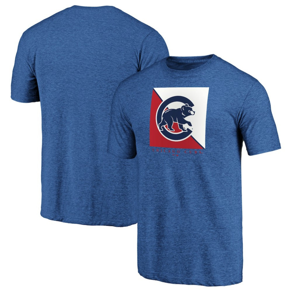 Chicago Cubs Pregame Vibe Tri-Blend T-Shirt - Royal T-shirts