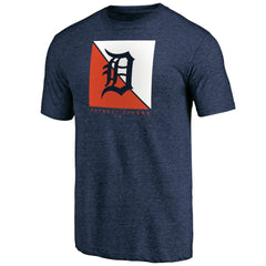 Detroit Tigers Pregame Vibe Tri-Blend T-Shirt - Navy T-shirts