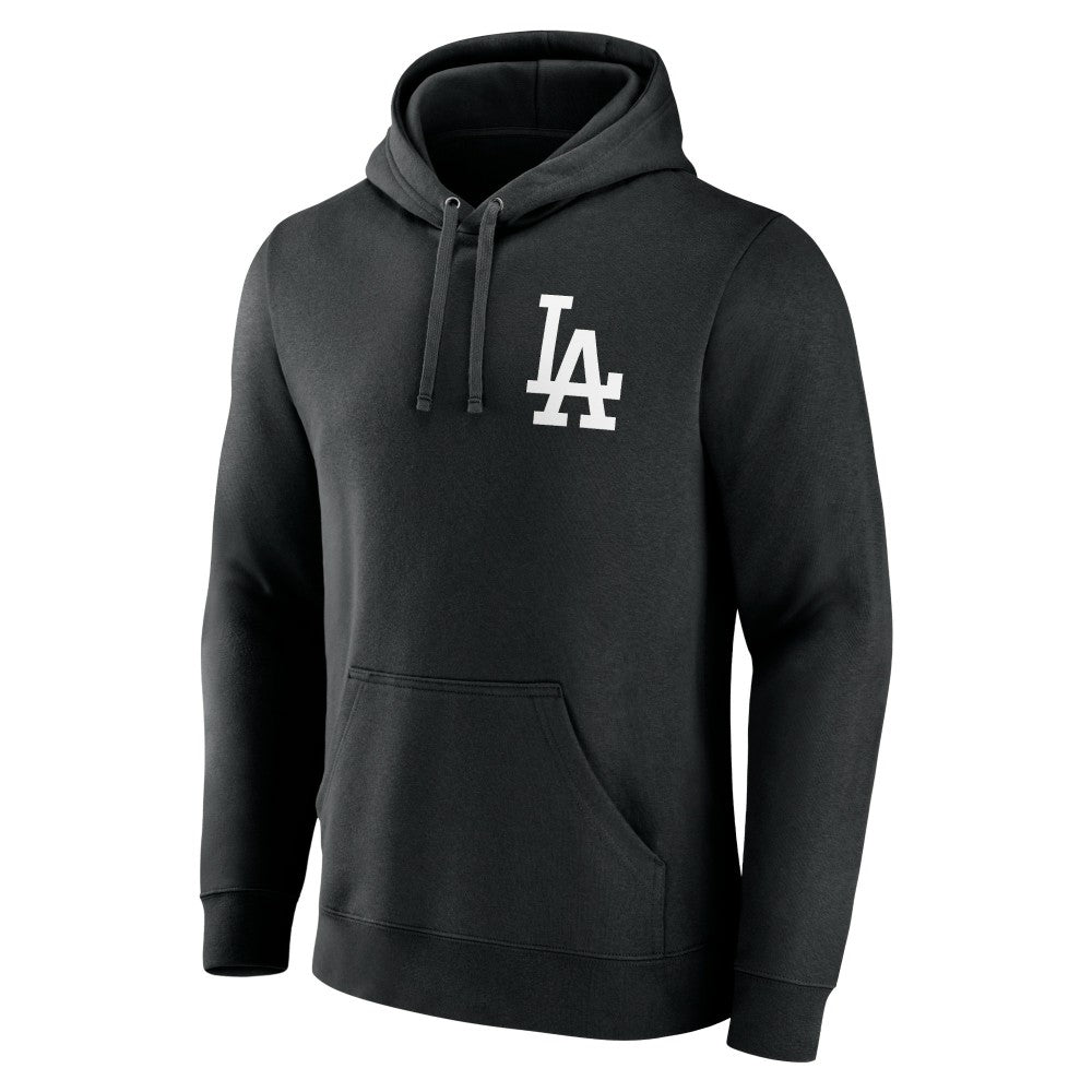 Freddie Freeman Los Angeles Dodgers Mister Cartoon Name & Number Pullover Hoodie - Black Hoodies