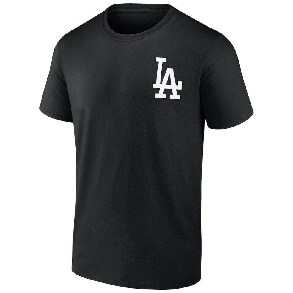 Freddie Freeman Los Angeles Dodgers Mister Cartoon Name & Number T-Shirt - Black T-shirts