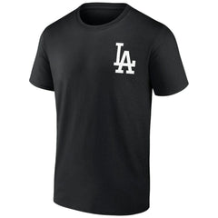 Freddie Freeman Los Angeles Dodgers Mister Cartoon Name & Number T-Shirt - Black T-shirts