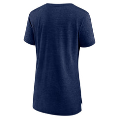 Milwaukee Brewers Women's Practice Time Tri-Blend T-Shirt - Navy T-shirts