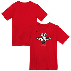 Chicago White Sox Nike Preschool 2025 City Connect Logo T-Shirt - Red T-shirts