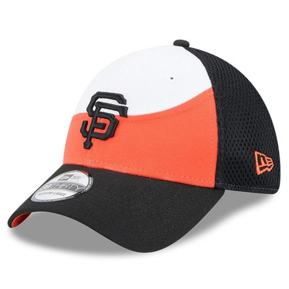 San Francisco Giants New Era 2025 Spring Training 39THIRTY Flex Hat - Orange/Black Hats
