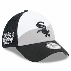 Chicago White Sox New Era 2025 Spring Training 39THIRTY Flex Hat - Gray/Black Hats