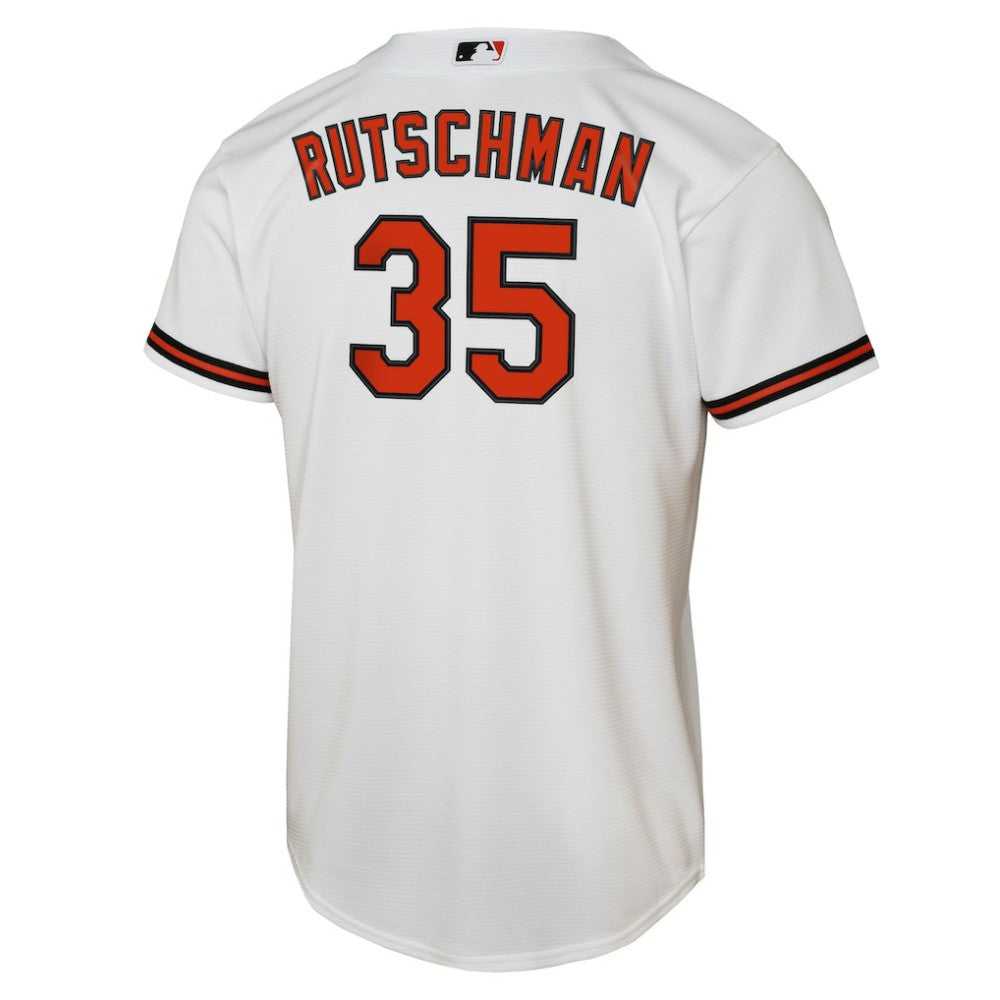 Adley Rutschman Baltimore Orioles Nike Youth Home Replica Player Jersey - White Jerseys