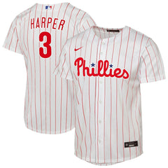 Bryce Harper Philadelphia Phillies Nike Youth Home Replica Player Jersey - White Jerseys