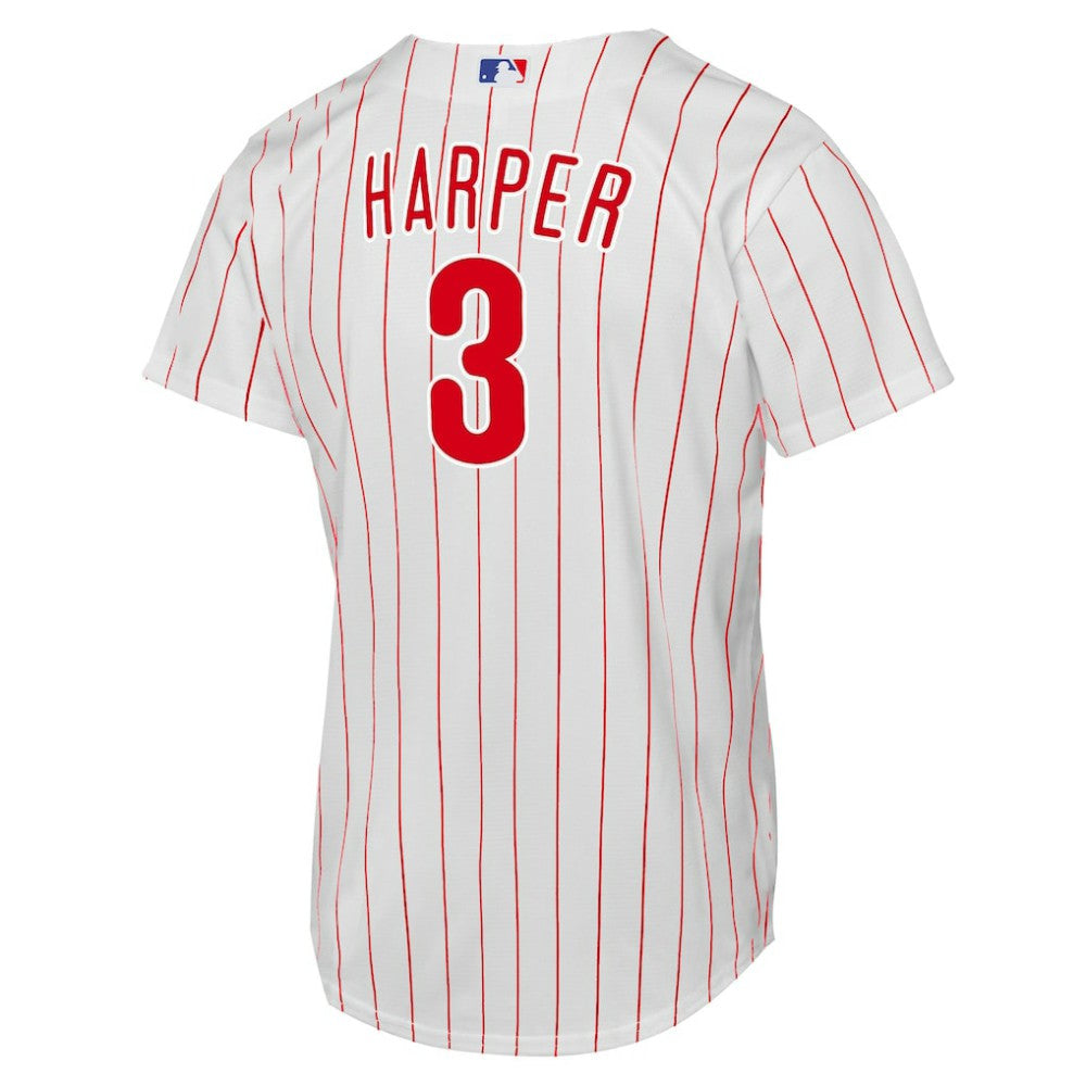 Bryce Harper Philadelphia Phillies Nike Youth Home Replica Player Jersey - White Jerseys