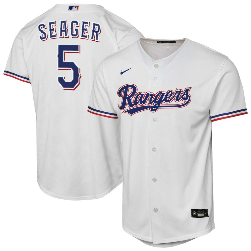 Corey Seager Texas Rangers Nike Youth Home Replica Player Jersey - White Jerseys
