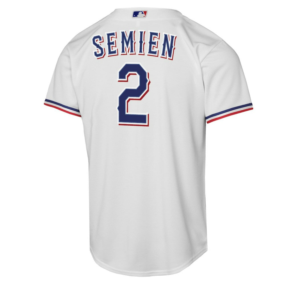 Marcus Semien Texas Rangers Nike Youth Home Replica Player Jersey - White Jerseys