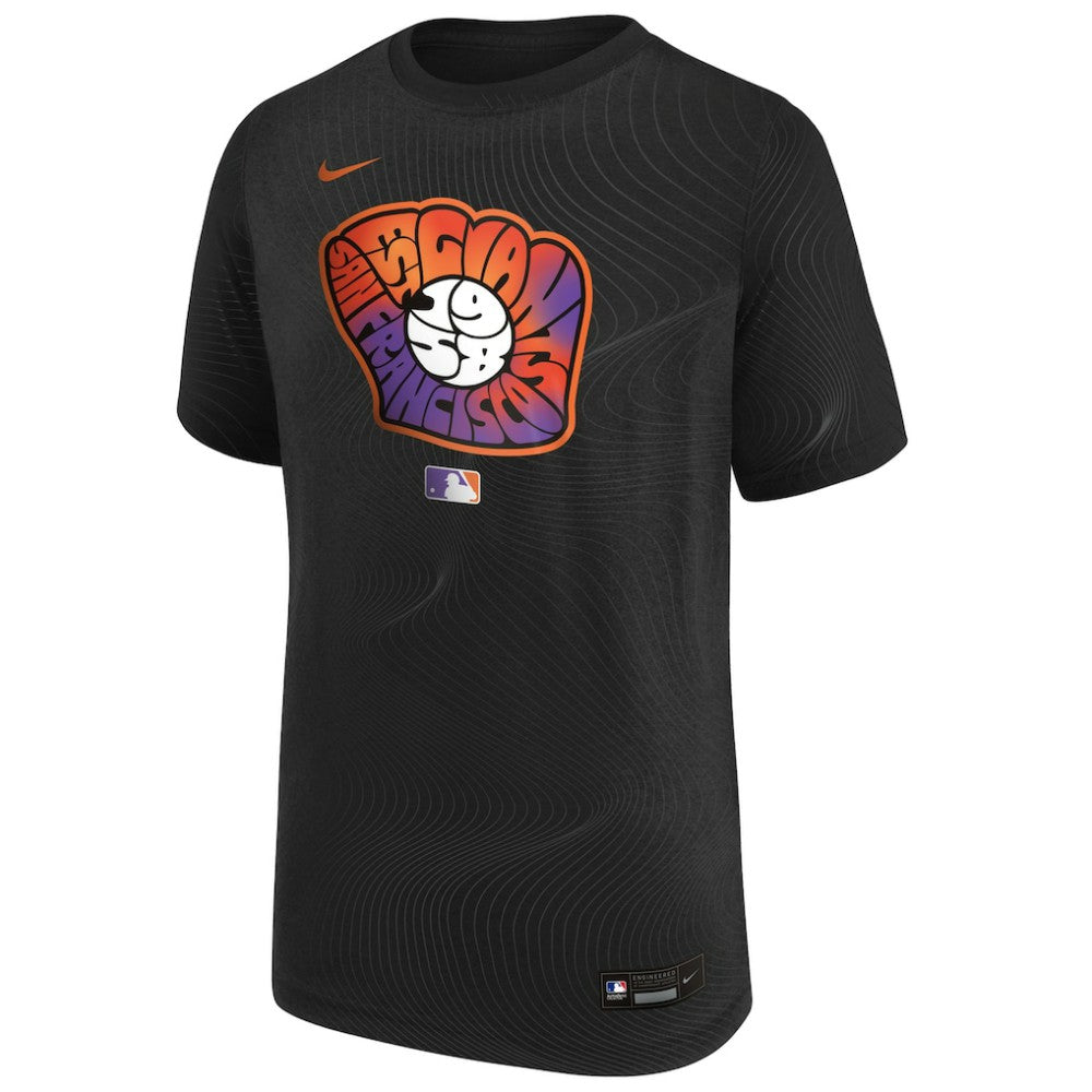 San Francisco Giants Nike Youth 2025 City Connect Legend T-Shirt - Black T-shirts