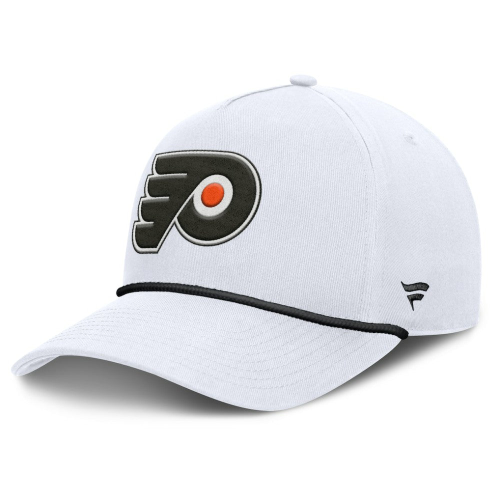 Philadelphia Flyers Fanatics Rope A-Frame Adjustable Hat - White | US 201922923