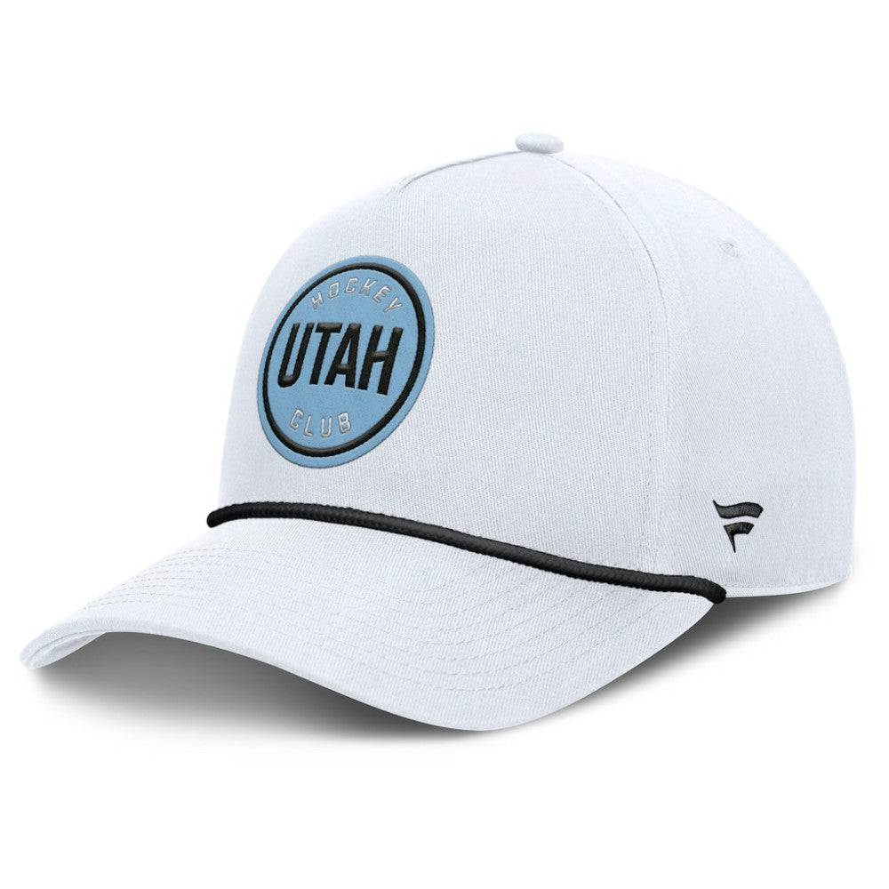 Utah Hockey Club Fanatics Rope A-Frame Adjustable Hat - White | US 201922929