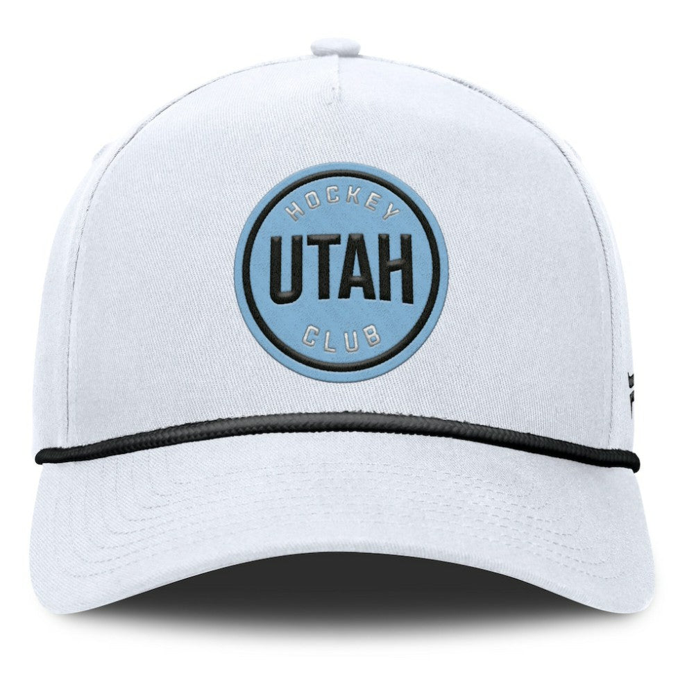 Utah Hockey Club Fanatics Rope A-Frame Adjustable Hat - White | US 201922929