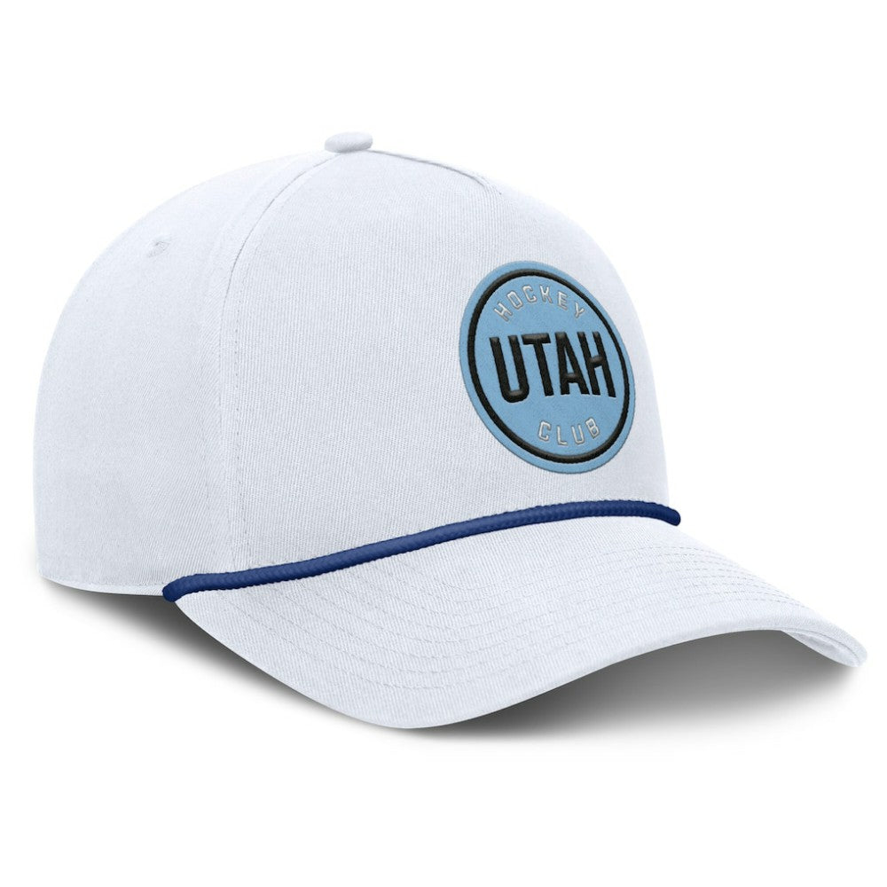 Utah Hockey Club Fanatics Rope A-Frame Adjustable Hat - White | US 201922929