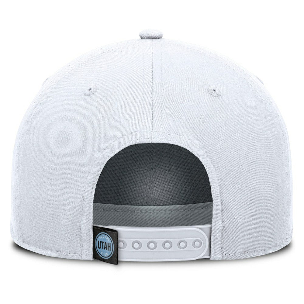 Utah Hockey Club Fanatics Rope A-Frame Adjustable Hat - White | US 201922929